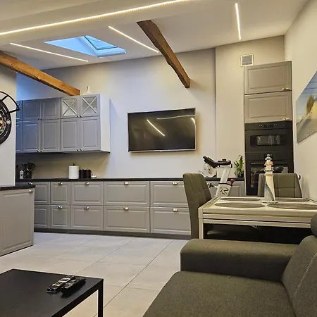 Luksusowy Apartament Darterski Przy Plazy - Parking Apartment Sopot